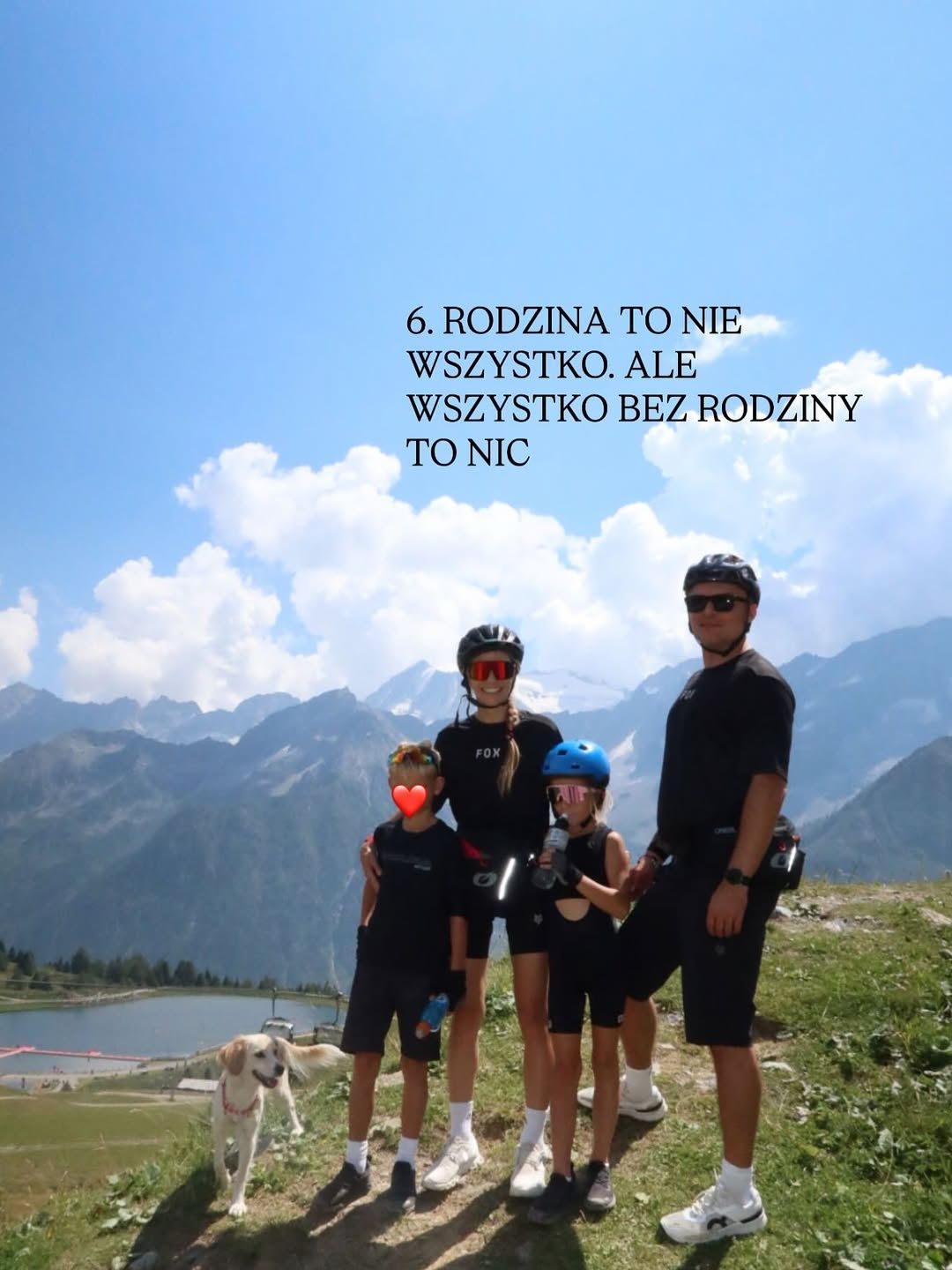 Maja Bohosiewicz z rodziną