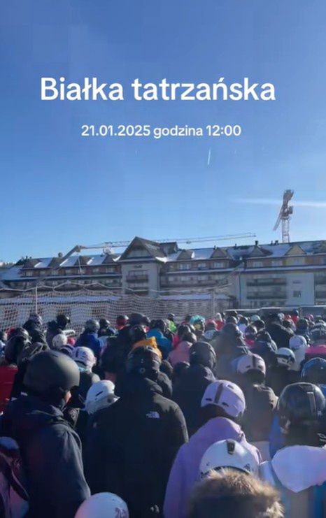 Pokazał ujęcia z Białki Tatrzańskiej.