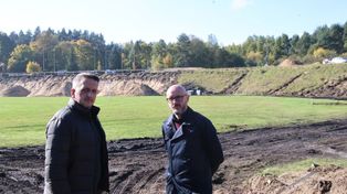 Skarżysko-Kamienna: Trwa przebudowa stadionu Granatu