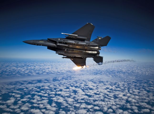 F-15E Strike Eagle z 355 Eksadry Myśliwskiej