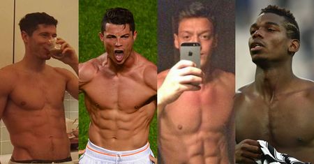 Najlepsi piłkarze Euro 2016... bez koszulek (ZDJĘCIA)