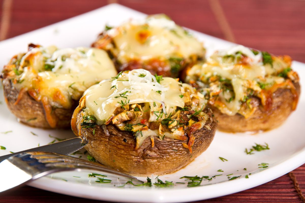 Stuffed mushrooms - Deliciousness