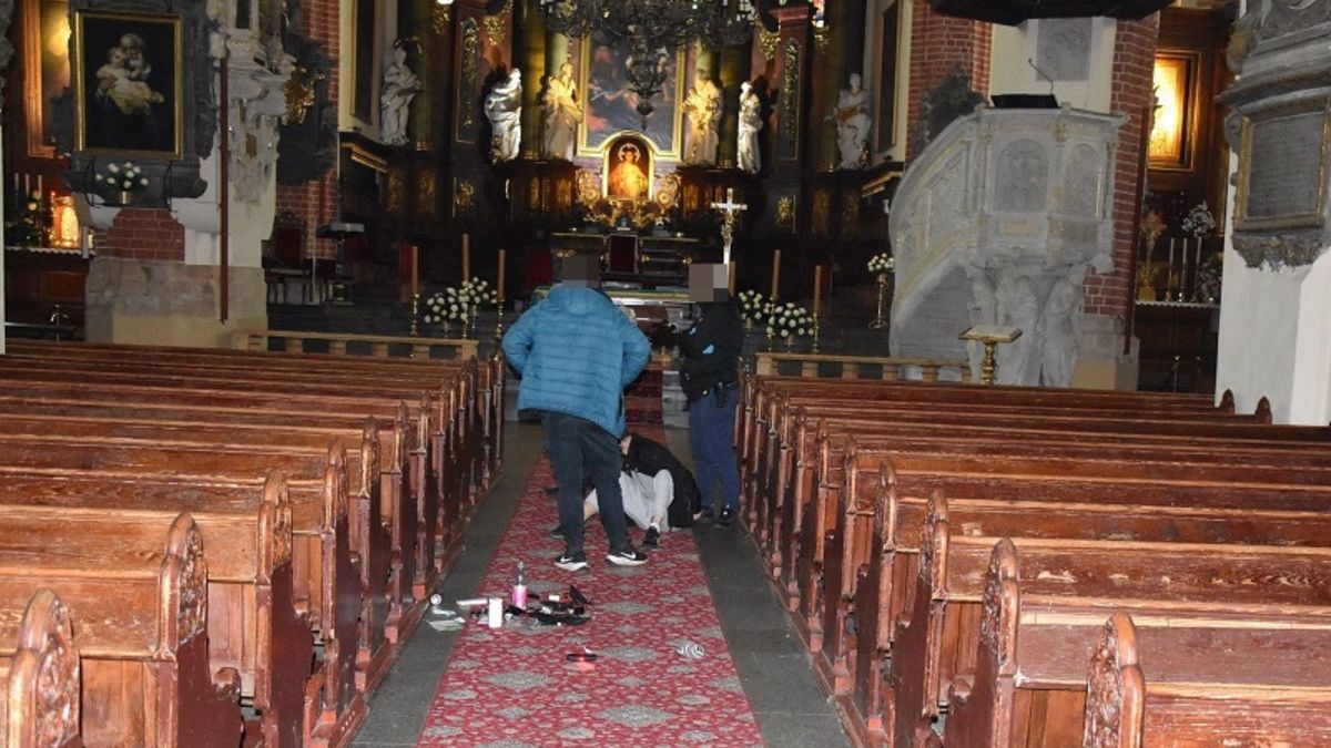 Akcja policji w Legnicy.