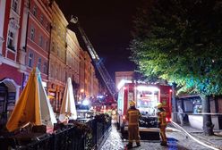 Poważny pożar kamienicy w Świdnicy. Zabytkowy budynek uda się uratować