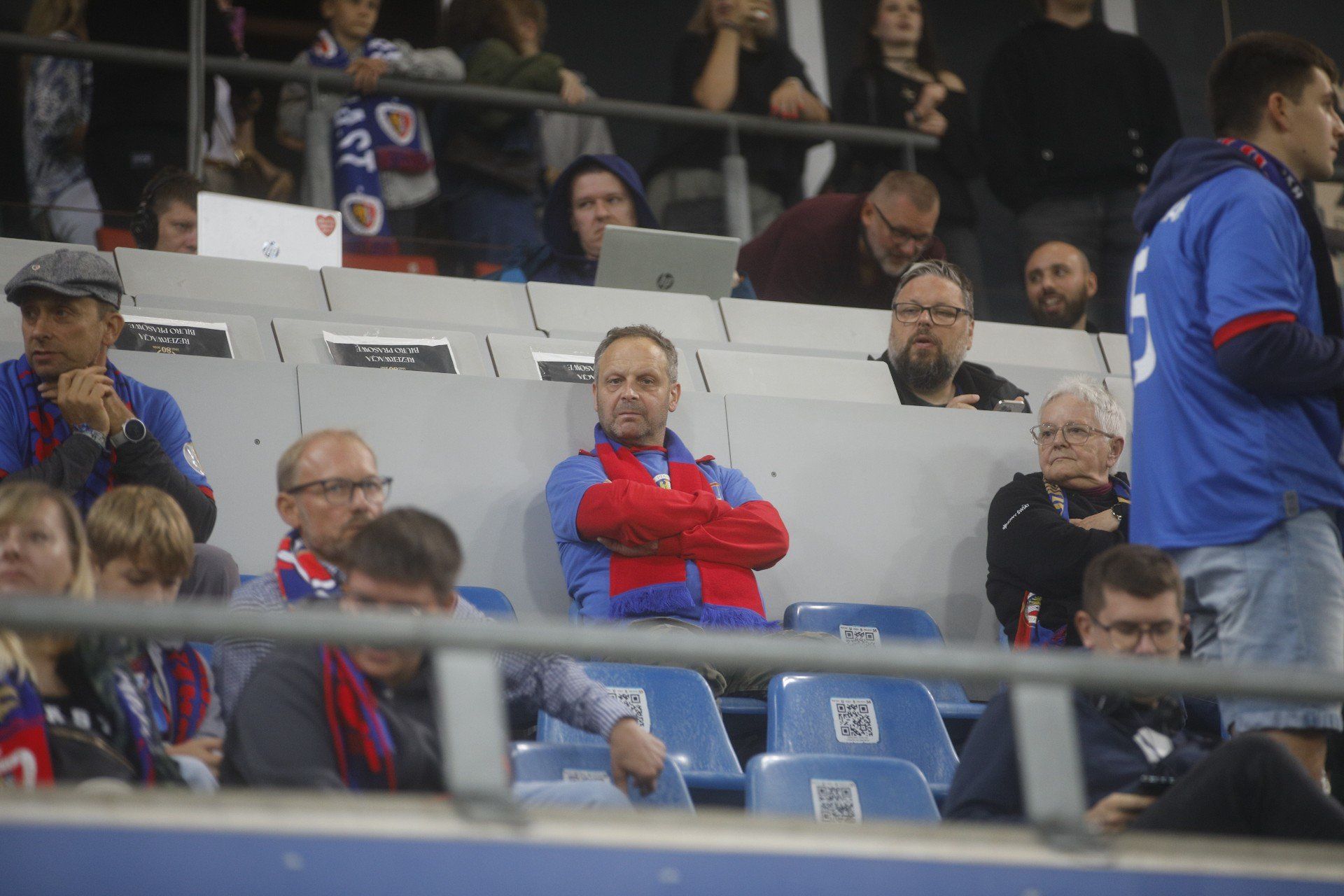Kibice na meczu Piast Gliwice - Jagiellonia Białystok