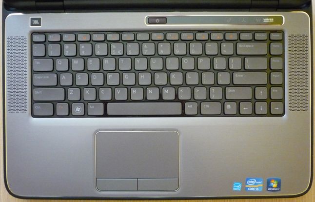 Dell XPS 15 L502x - klawiatura i touchpad