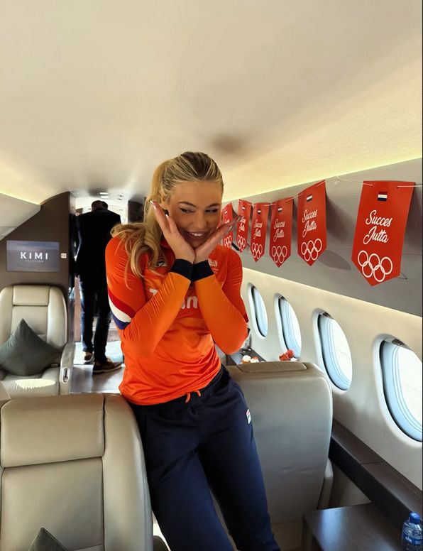 Jeeta Leerdam poleciała do Włoch prywatnym odrzutowcem