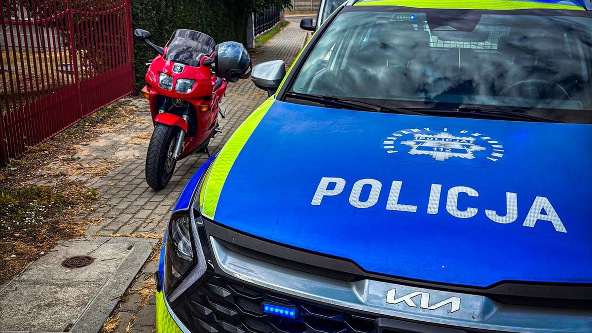 Motocyklista miał 2 promile alkoholu we krwi