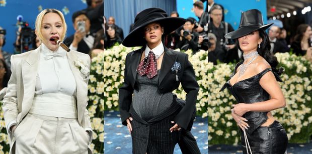 Gala MET 2025: ciężarna Rihanna, Madonna z cygarem, wydekoltowana Kim Kardashian