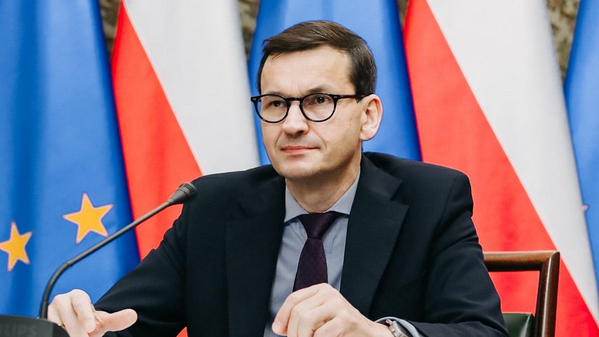 Mateusz Morawiecki. 