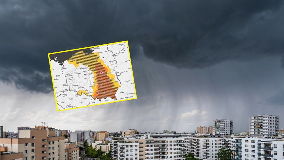 Burze nawiedziły Polskę