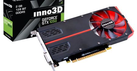 Inno3D przedstawia 1-slotową wersję karty GeForce GTX 1050