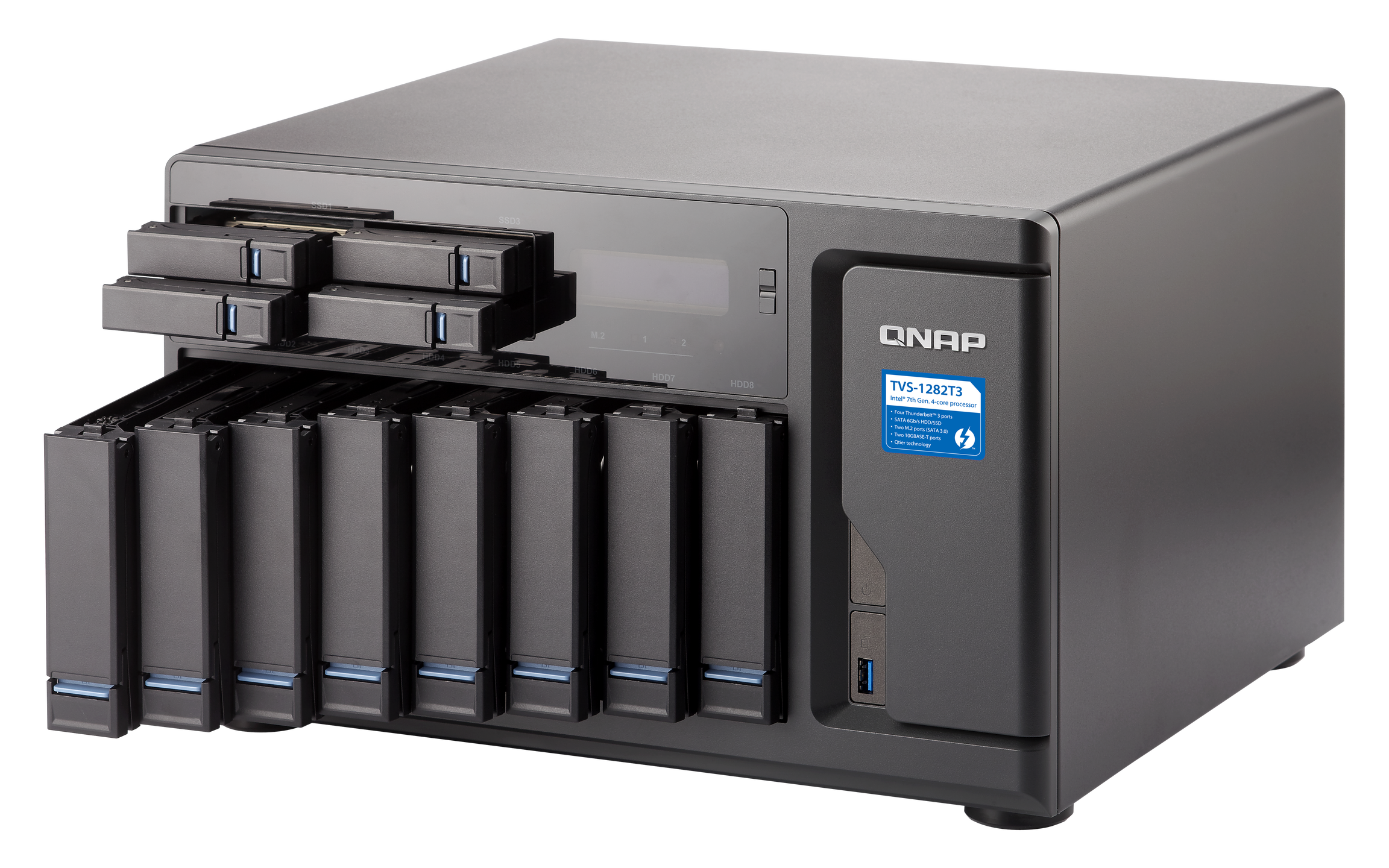 QNAP TVS-1282T3 - nowy NAS z Thunderbolt 3 2