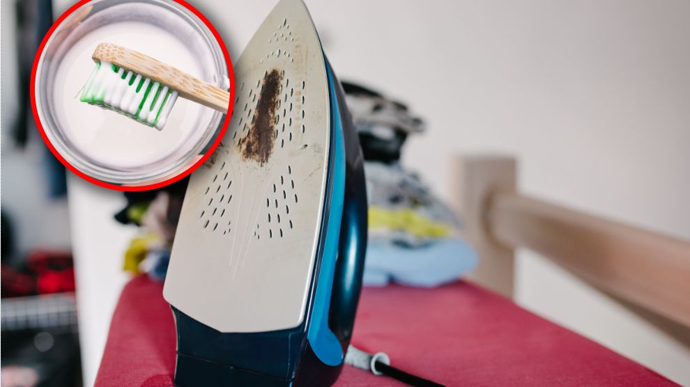 Jak wyczyścić przypalone żelazko?