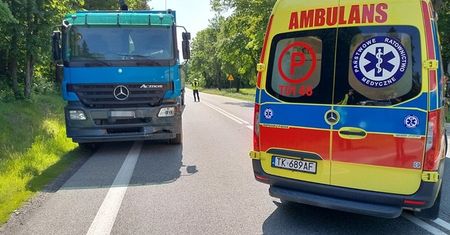 Groźny wypadek w powiecie opatowskim [Foto]