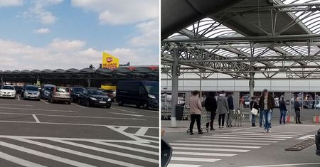 Przekroczony limit klientów w Selgrosie? „Na parkingu ok. 150 aut, a 15 osób w kolejce”