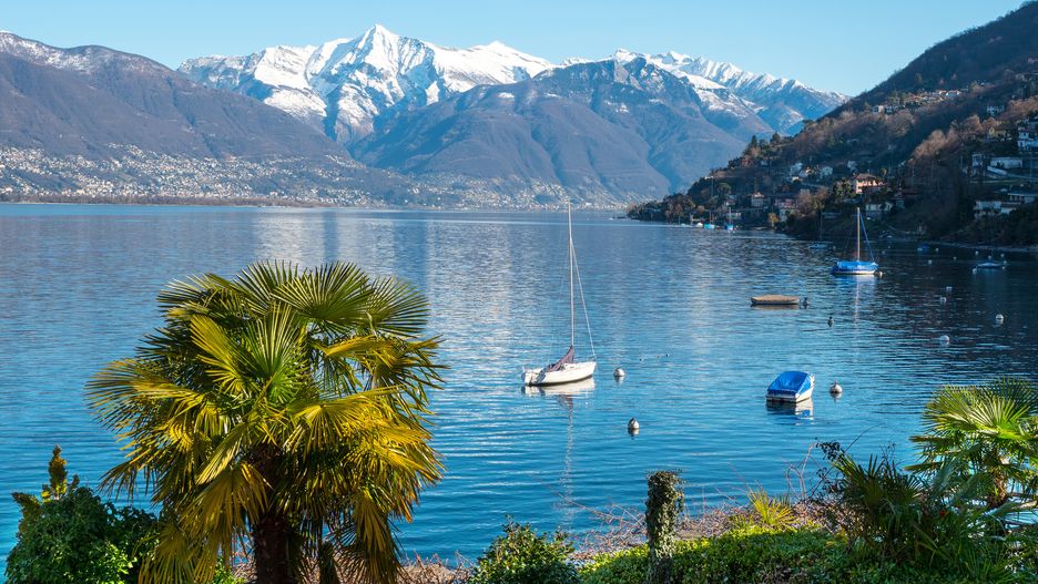 Gambarogno położone jest nad malowniczym Lago Maggiore