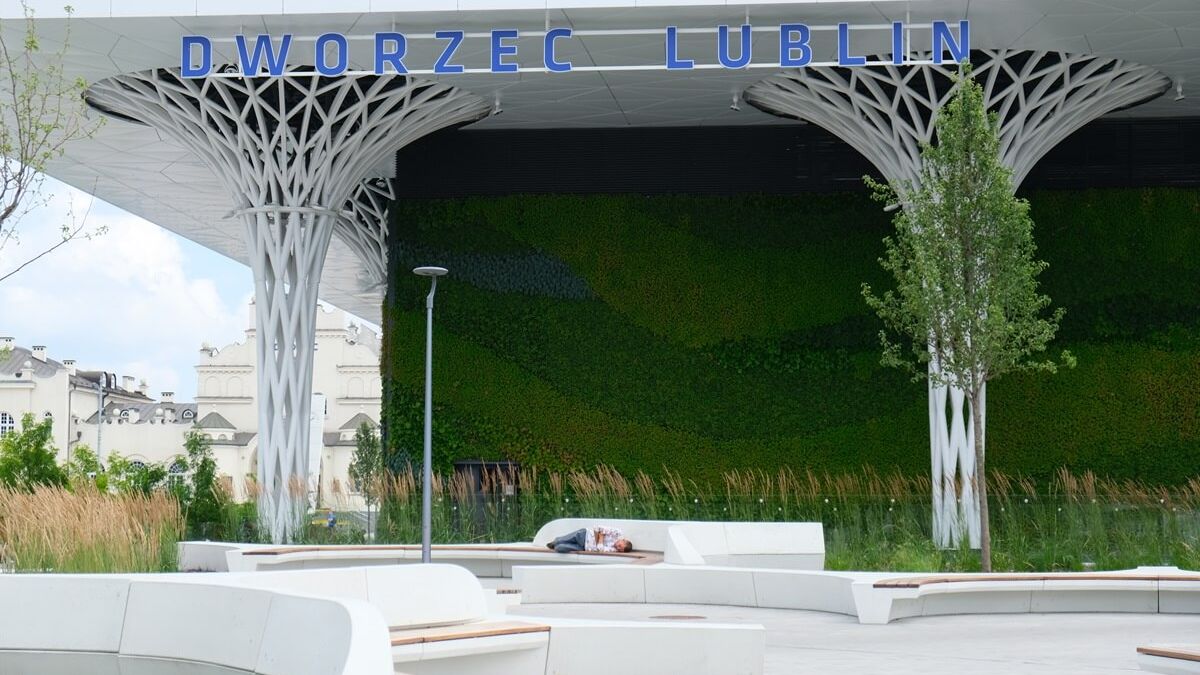 Budynek Dworca Lublin