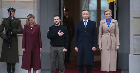 Zełenski w Polsce. Prezydenci zabrali głos