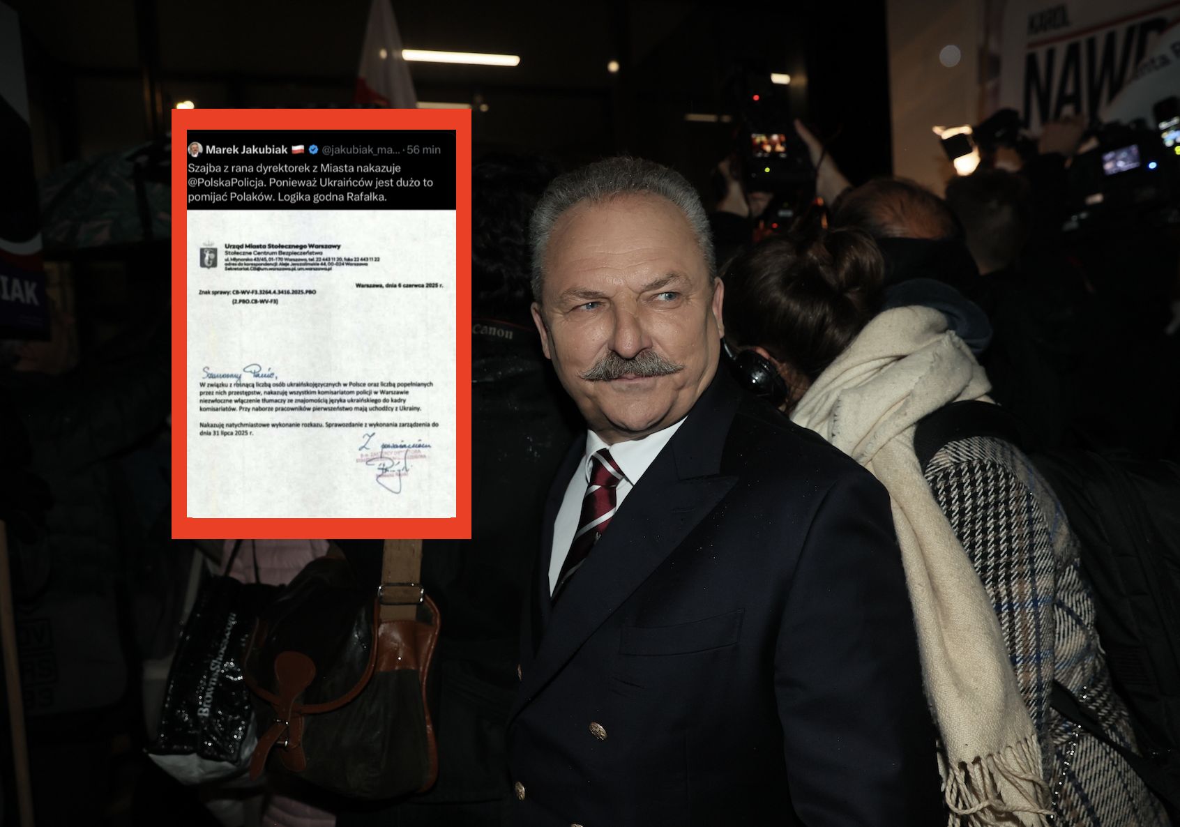 Marek Jakubiak, były kandydat na prezydenta RP, opublikował w