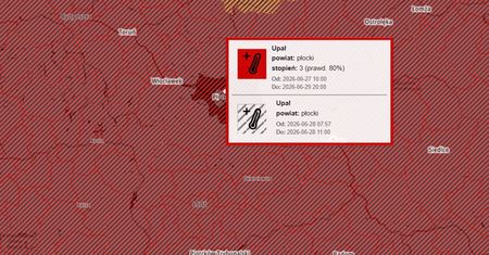 Alert IMGW najwyższego stopnia! Nawet 39°C. Przed nami fala ekstremalnych upałów!