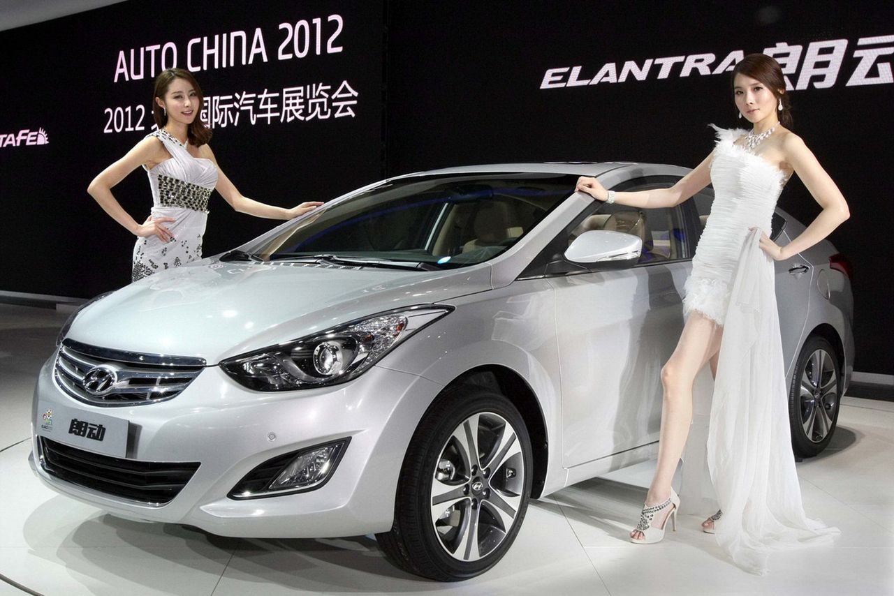 Hyundai na salonie samochodowym w Pekinie [Pekin 2012]