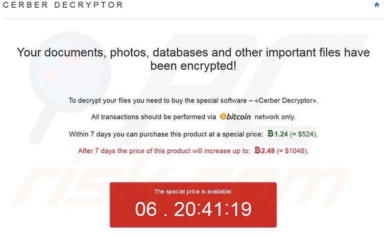 Oficjalna strona urzędu rozsiewa znany ransomware 2