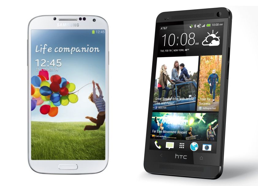 Samsung Galaxy S 4 vs HTC One