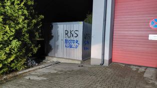 Piotrków: Wandalizm na obiekcie OSP. Strażacy apelują o szacunek