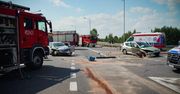 Wypadek na DK9 w miejscowości Boksycka