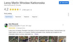 Google Maps blokują możliwość wystawiania opinii sklepom Leroy Merlin w Polsce