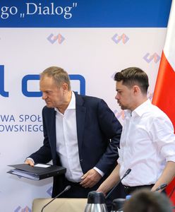 Wezwano karetkę. Niepokojące zdarzenie na spotkaniu z Tuskiem