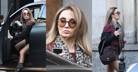 Cleo wyłania się ze swojego mercedesa za 400 tysięcy złotych, po czym pędzi do fryzjera