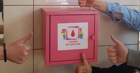 Dolny Śląsk. Skrzynki z darmowymi podpaskami i tamponami w szkołach. Pierwszy taki projekt w Polsce