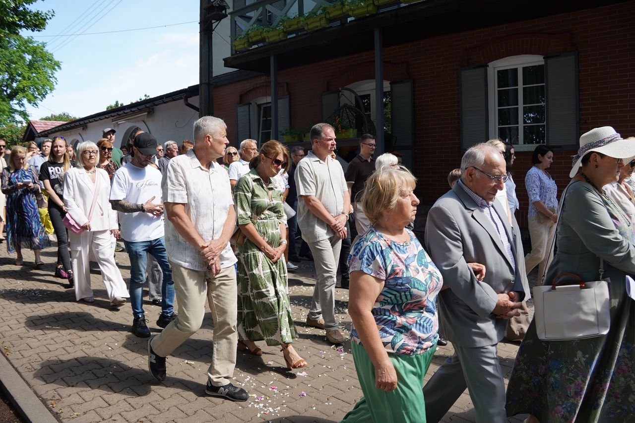 Boże Ciało, Procesja Parafia pw.  Św Rafała Kalinowskiego w Pile