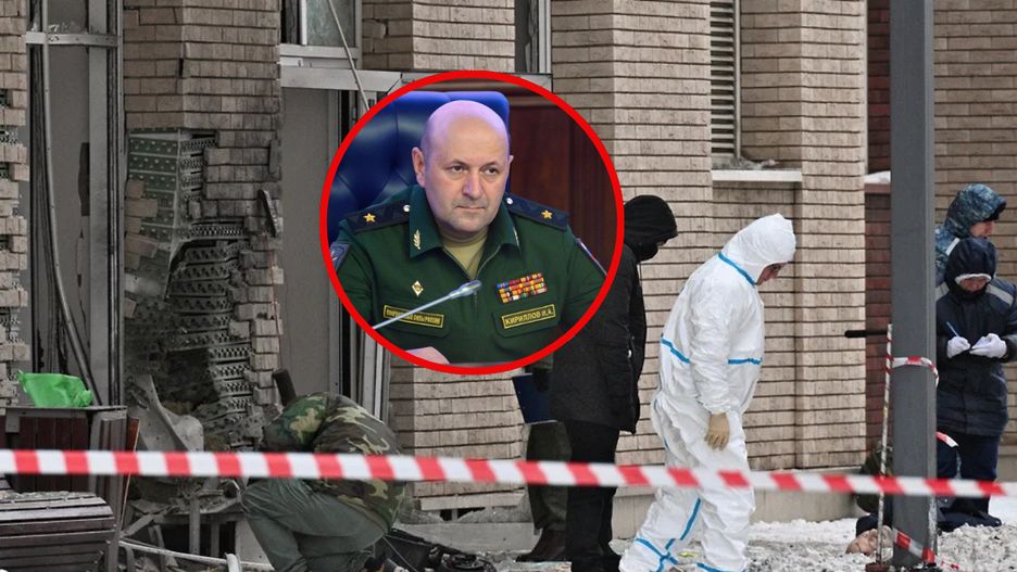 Miejsce zamachu na Igora Kiriłłowa