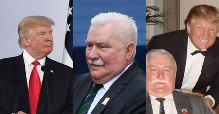 Trump w Warszawie: "Jesteśmy bardzo zadowoleni, że Lech Wałęsa dołączył do nas"