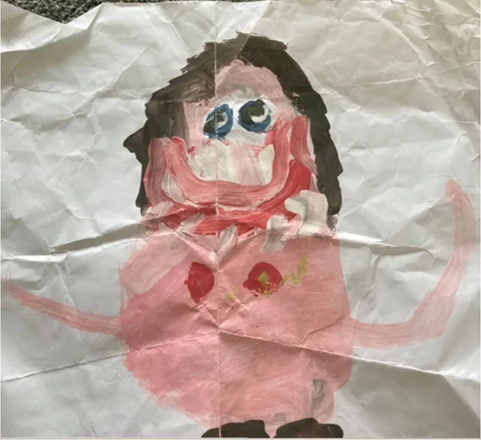 Nikki była zażenowana twórczością swojego małego synka