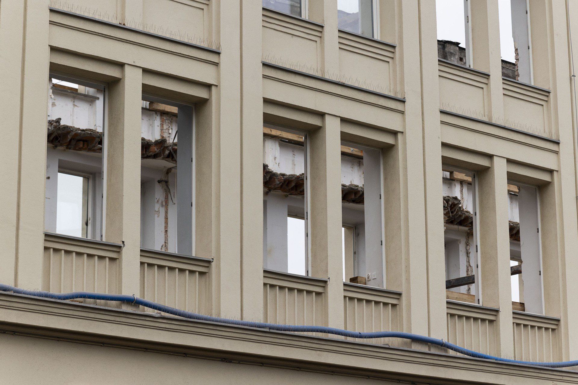 Teren wokół Miastoprojektu gdzie ma powstać hotel marki Nobu