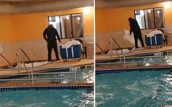 Nagrała, co robił pracownik hotelu. "Byłam w totalnym szoku, to obrzydliwe!"