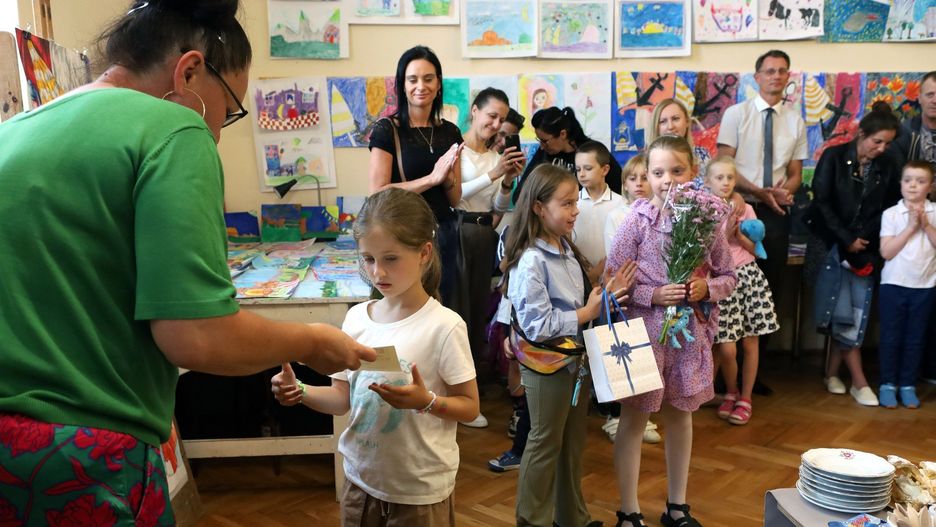 Zakończenie roku szkolnego w pracowni plastycznej CK Teatr w Grudziądzu