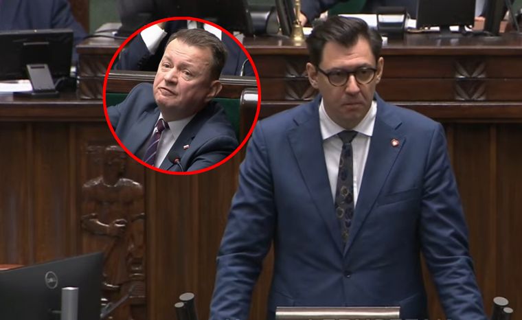 Awantura w Sejmie: Poseł zwrócił się do Błaszczaka