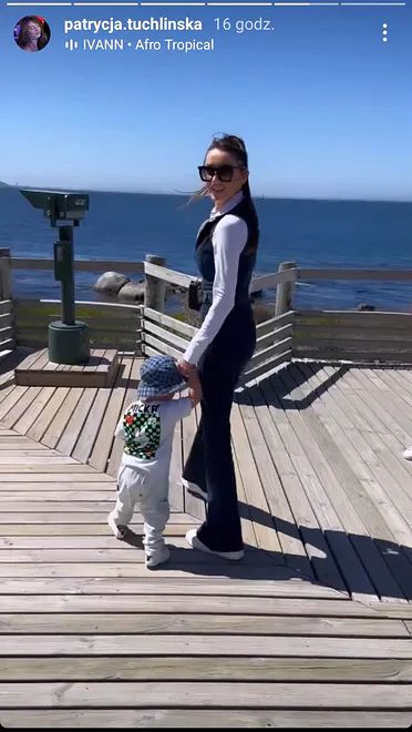 Patrycja Tuchlińska i Józef Wojciechowski na wakacjach