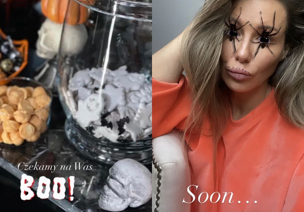 Małgorzata Rozenek szykuje się na Halloween 