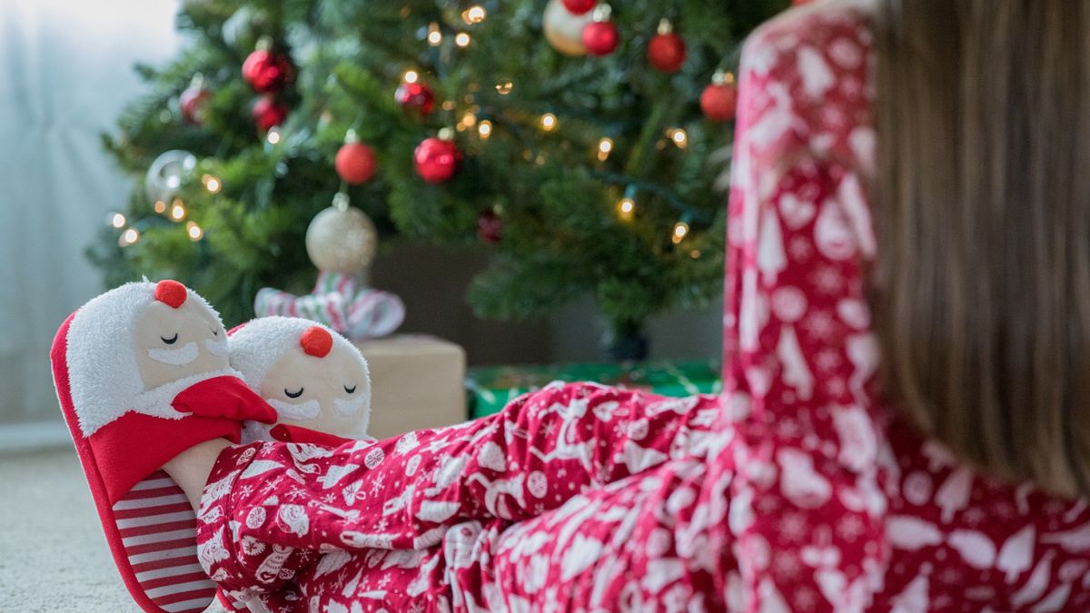 Świąteczna piżama nie zawsze jest dobrą opcją.
