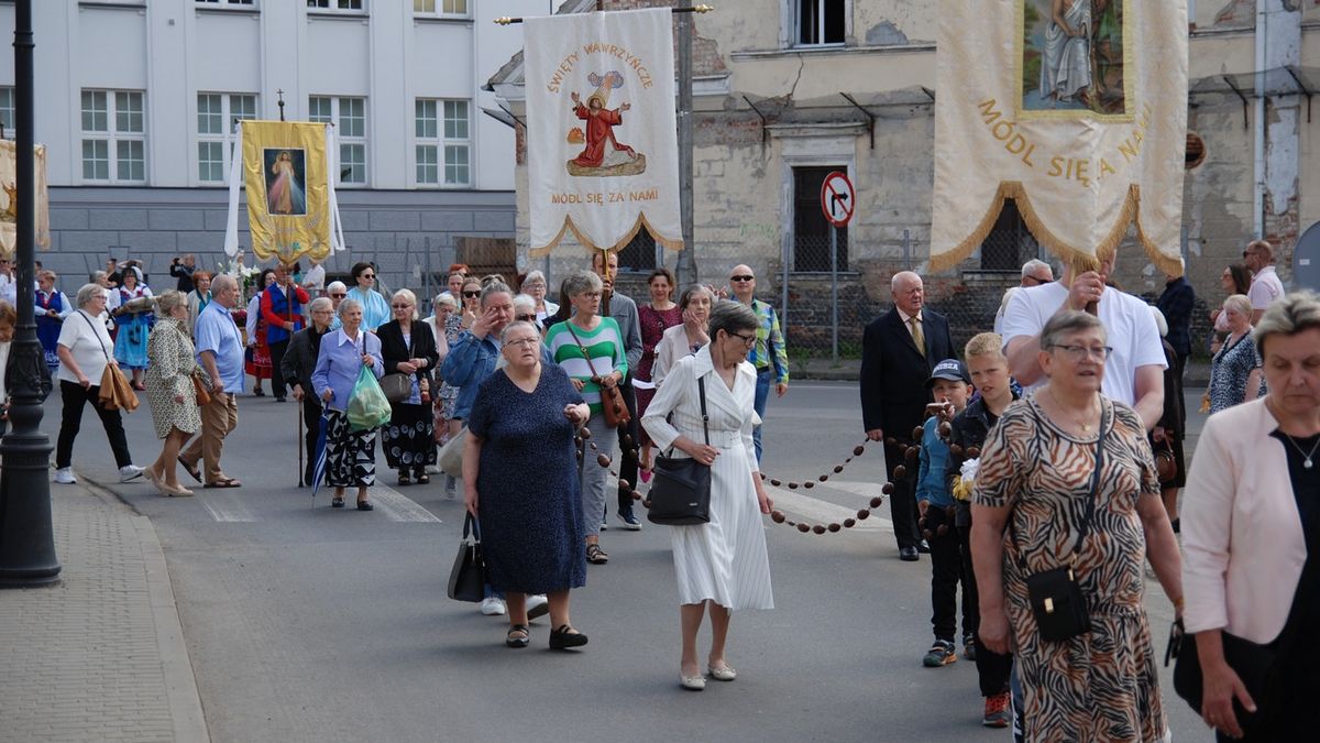 Miejska procesja Bożego Ciała przeszła ulicami Włocławka