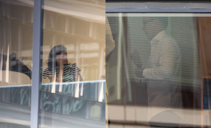 Kurzopki załatwiają sprawunki na mieście