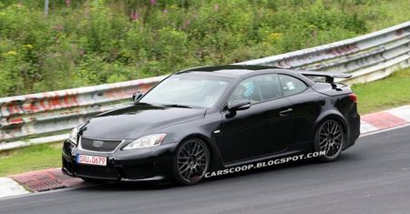 Lexus IS-F Cabrio - coś tu nie tak