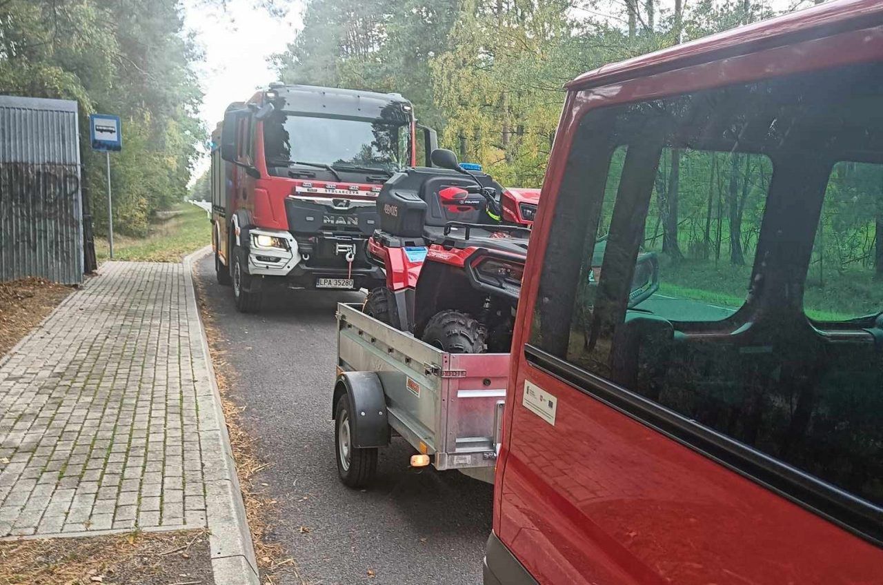 Poszła do lasu na grzyby. Musiała wezwać ratowników