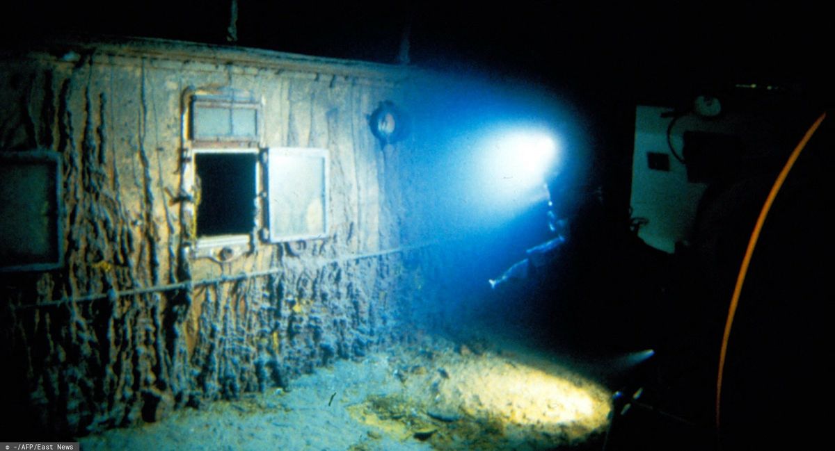 Nagranie z ekploracji wraku Titanica w 1986 roku